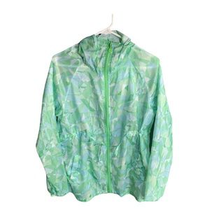green jacket
